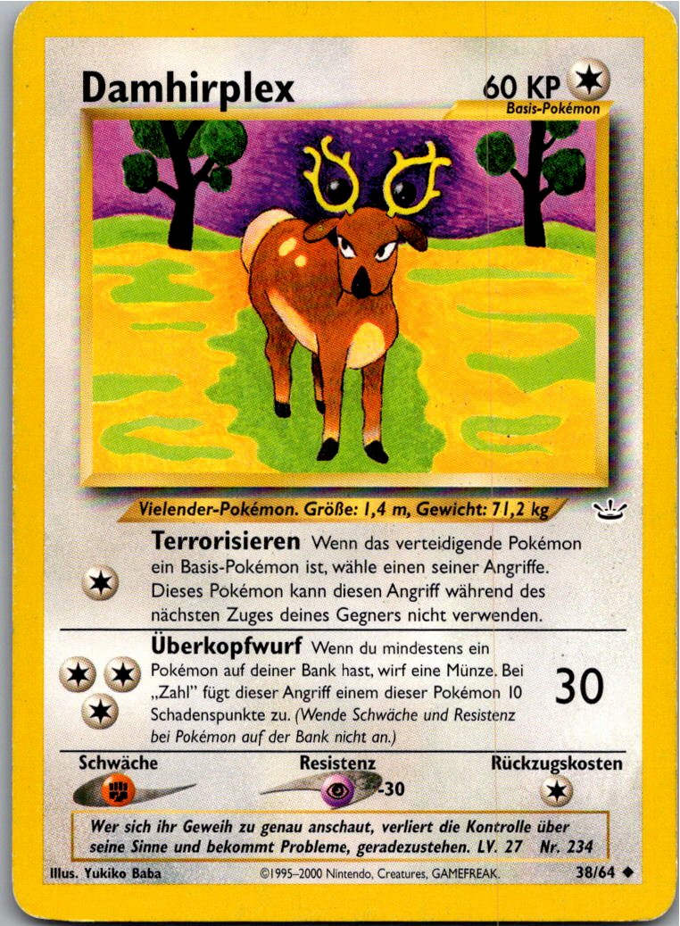 Damhirplex 38/64 Neo Revelation – Vorderseite