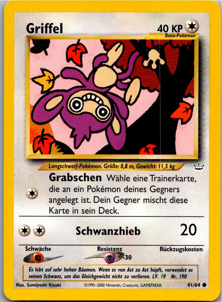 Griffel 41/64 Neo Revelation – Vorderseite