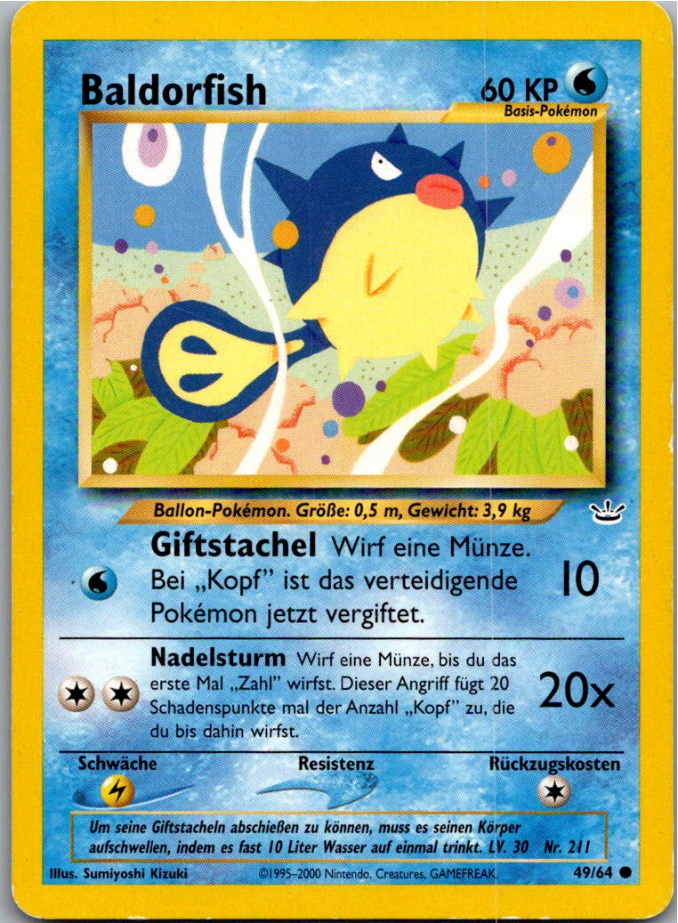Baldorfish 49/64 Neo Revelation – Vorderseite