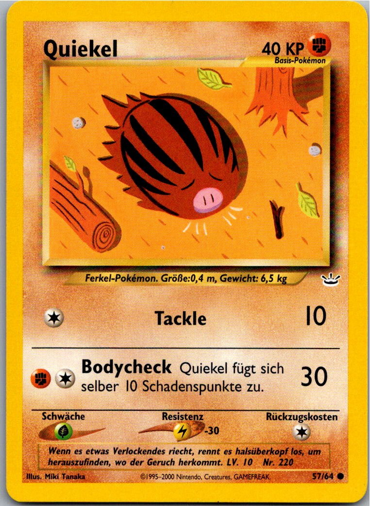 Quiekel 57/64 Neo Revelation – Vorderseite