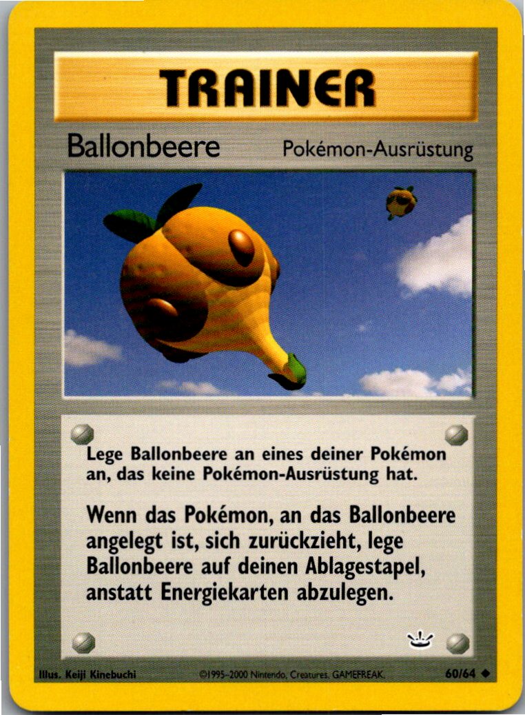 Ballonbeere 60/64 Neo Revelation – Vorderseite