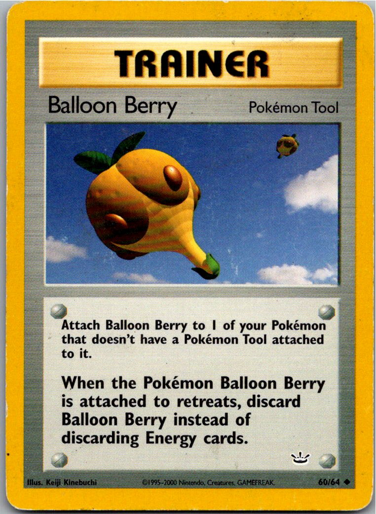 Balloon Berry Ballonbeere 60/64 Neo Revelation – Vorderseite