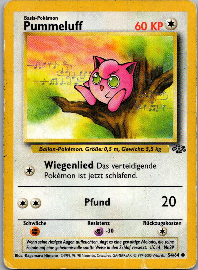 Pummeluff 54/64 Dschungel – Vorderseite
