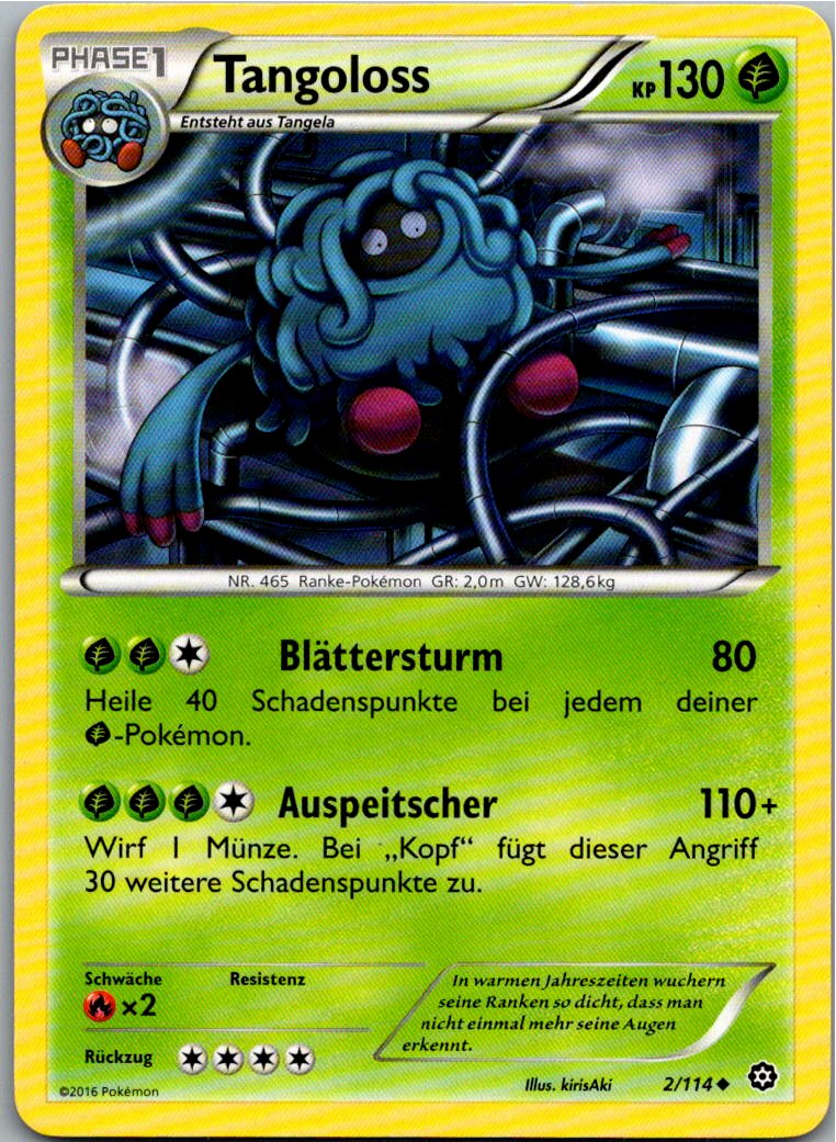 Tangoloss 2/114 Dampfkessel – Vorderseite
