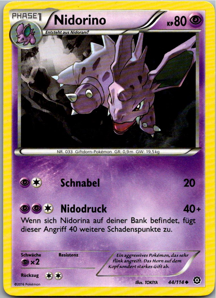 Nidorino 44/114 Dampfkessel – Vorderseite
