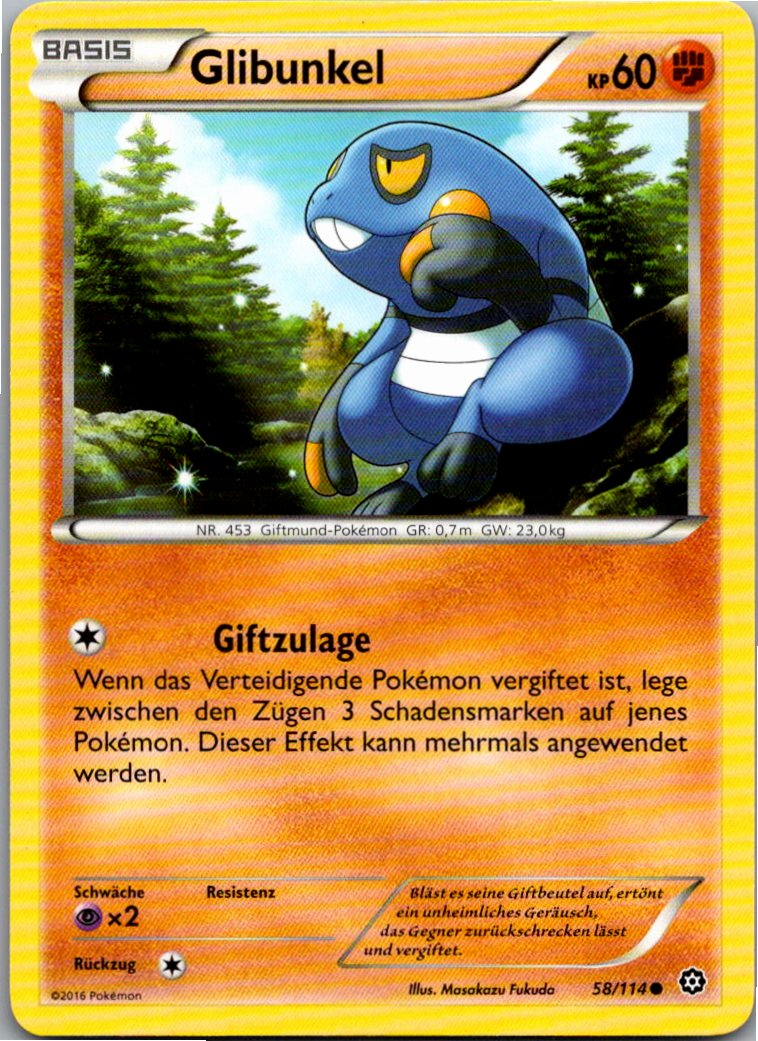 Glibunkel 58/114 Dampfkessel – Vorderseite