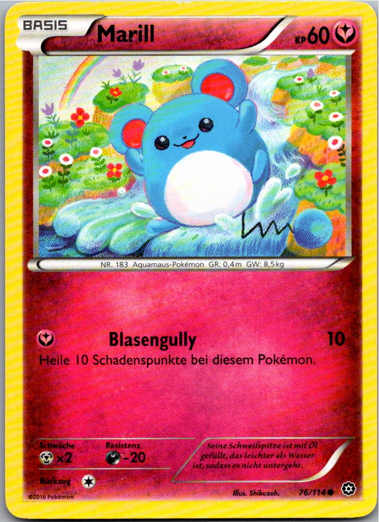 Marill 76/114 Dampfkessel – Vorderseite