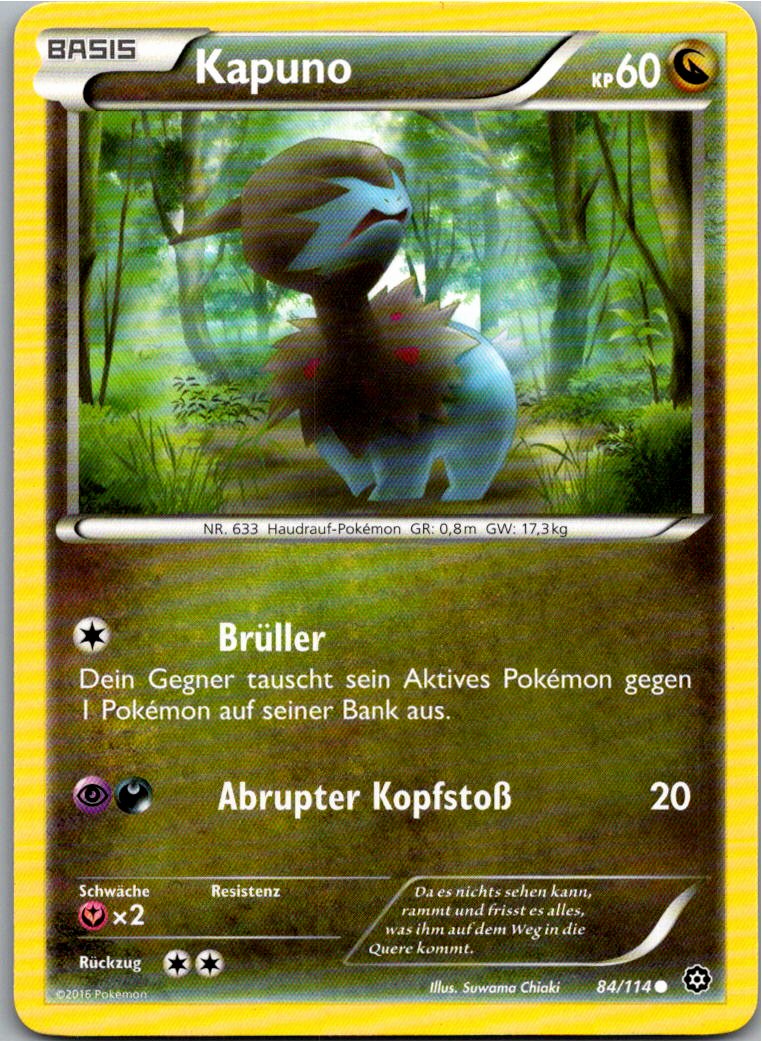 Kapuno 84/114 Dampfkessel – Vorderseite