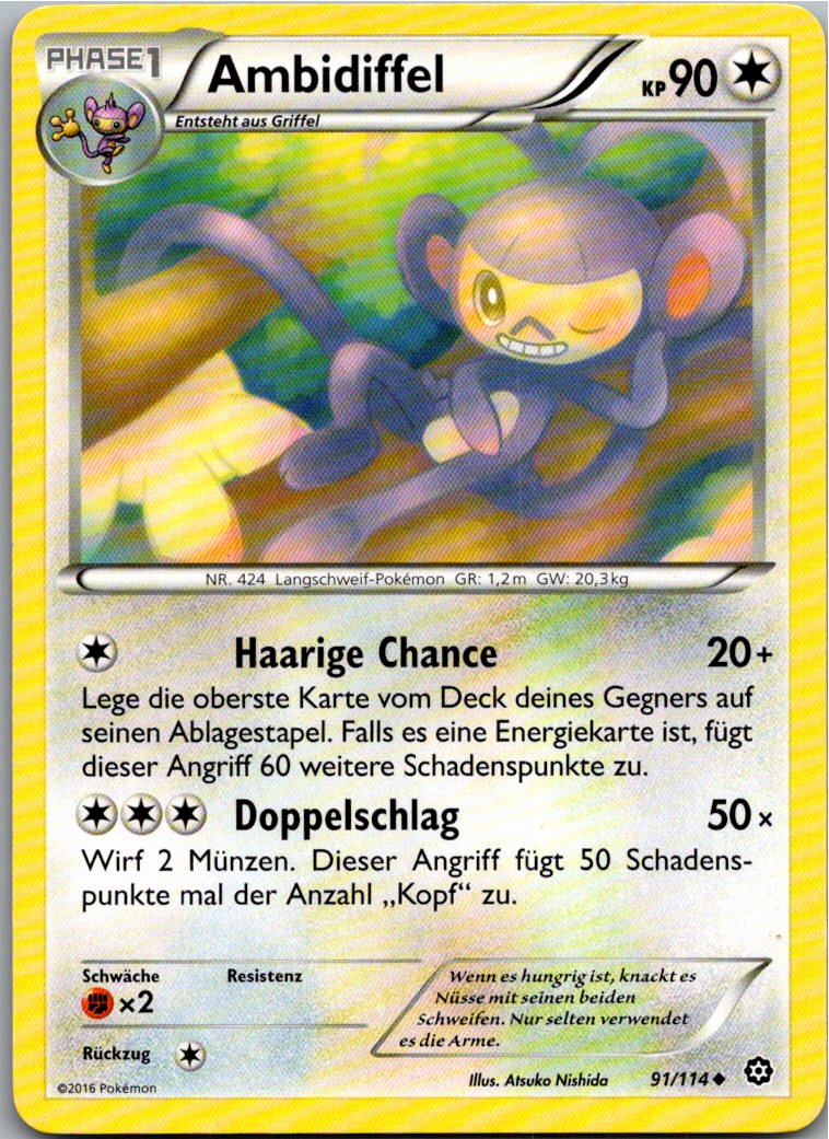 Ambidiffel 91/114 Dampfkessel – Vorderseite