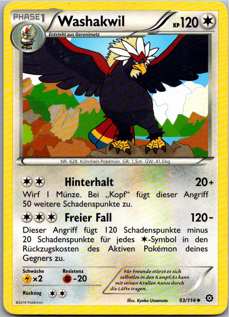 Washakwil 93/114 Dampfkessel – Vorderseite