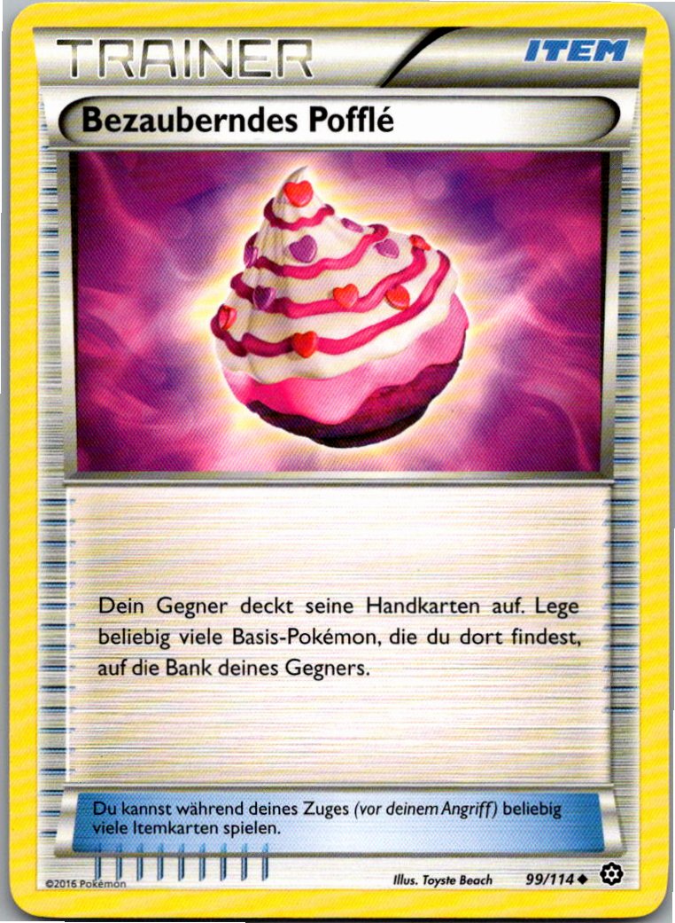 Bezauberndes Pofflé 99/114 Dampfkessel – Vorderseite