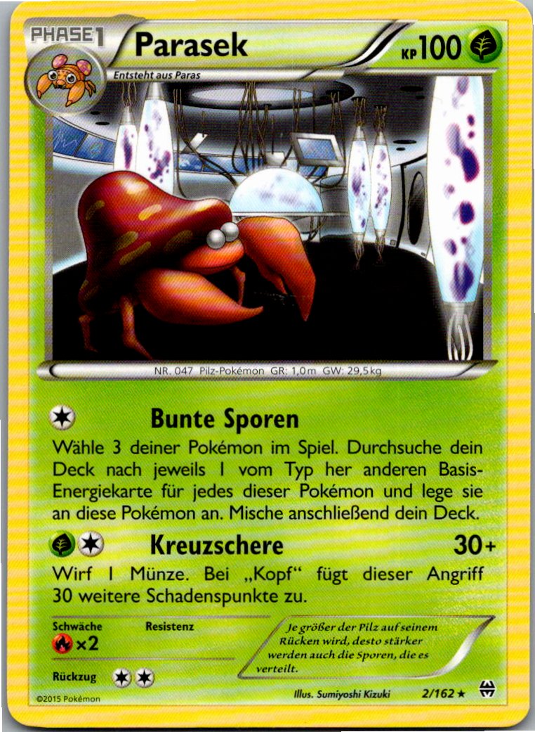 Parasek 2/162 TURBOstart – Vorderseite
