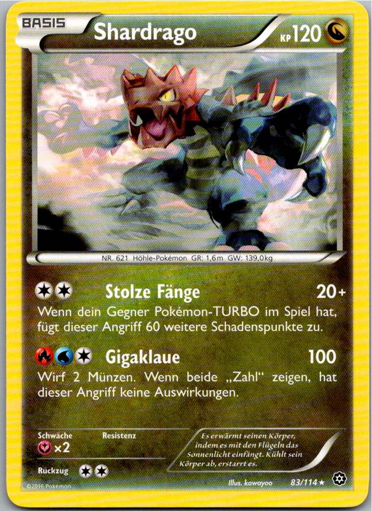 Shardrago 83/114 Dampfkessel – Vorderseite