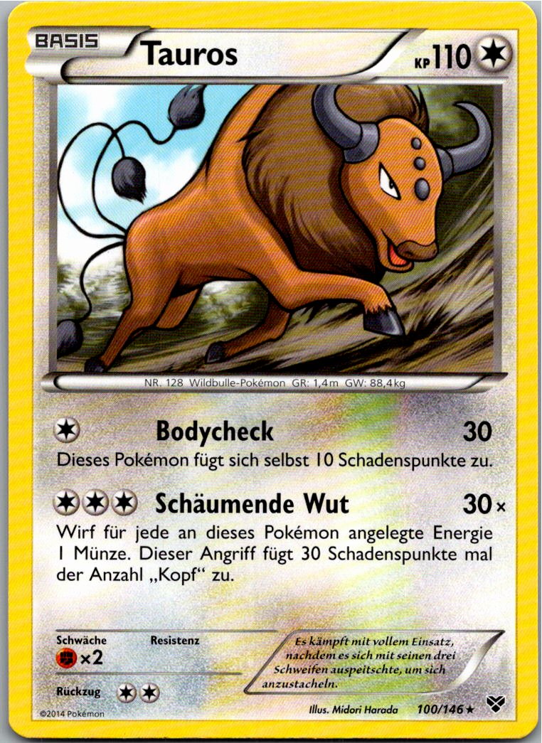 Tauros 100/146 XY – Vorderseite