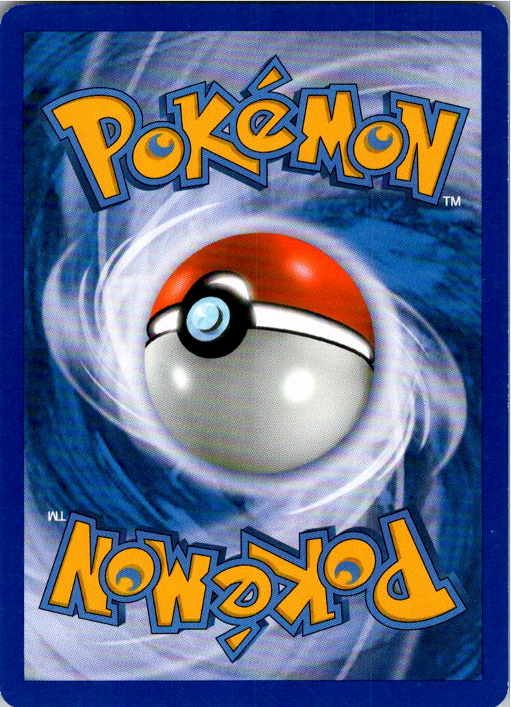 Dusselgurr 21/30 BW trainer Kit (Zoroark) – Rückseite
