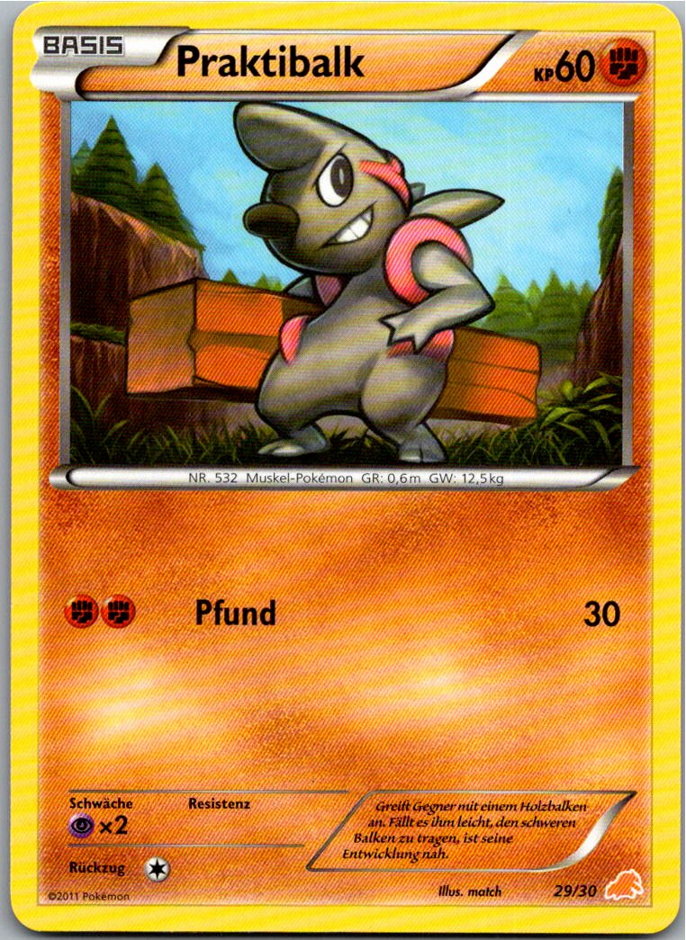 Praktibalk 29/30 BW trainer Kit (Excadrill) – Vorderseite