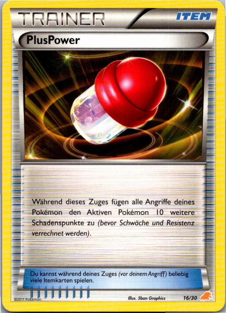 PlusPower 16/30 BW trainer Kit (Excadrill) – Vorderseite