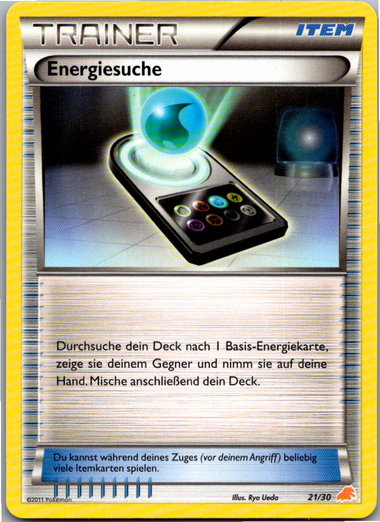 Energiesuche 21/30 BW trainer Kit (Excadrill) – Vorderseite