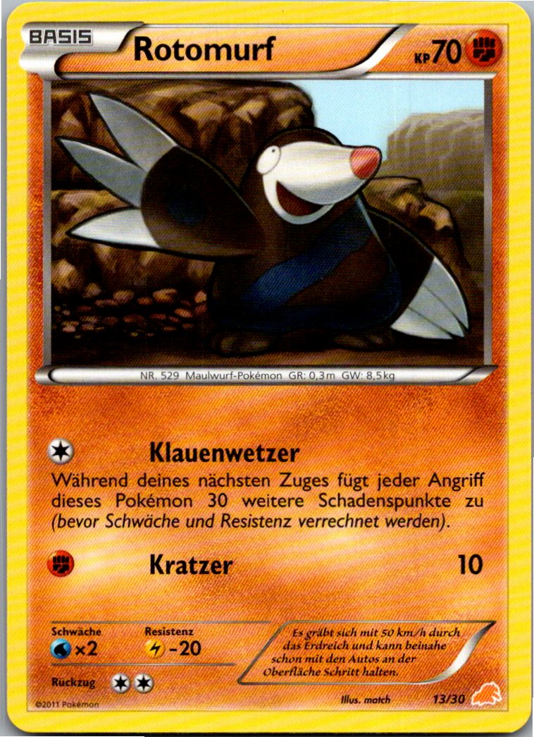 Rotomurf 13/30 BW trainer Kit (Excadrill) – Vorderseite