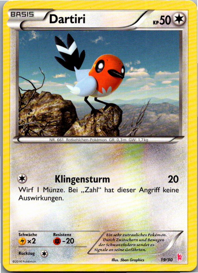 Dartiri 19/30 XY trainer Kit (Sylveon) – Vorderseite