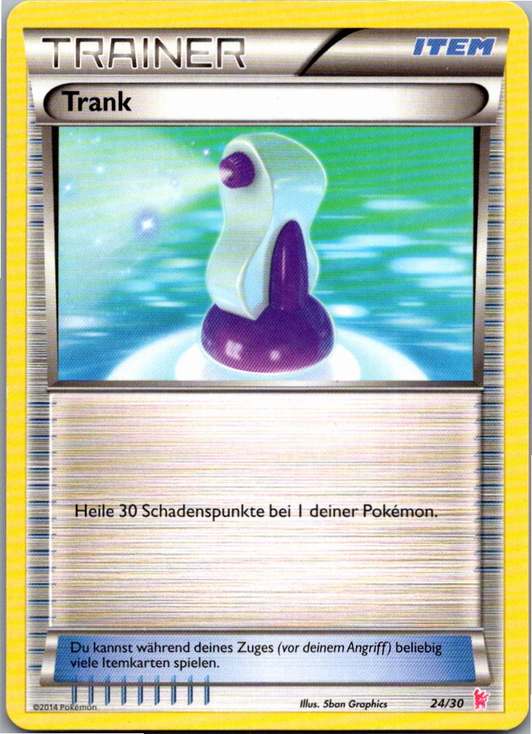 Trank 24/30 XY trainer Kit (Sylveon) – Vorderseite