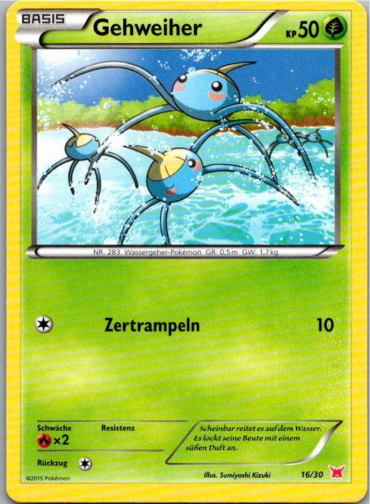 Gehweiher 16/30 XY trainer Kit (Latias) – Vorderseite