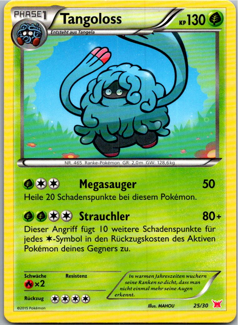 Tangoloss 25/30 XY trainer Kit (Latias) – Vorderseite