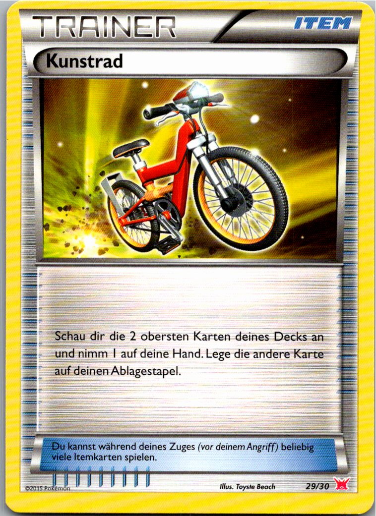 Kunstrad 29/30 XY trainer Kit (Latias) – Vorderseite