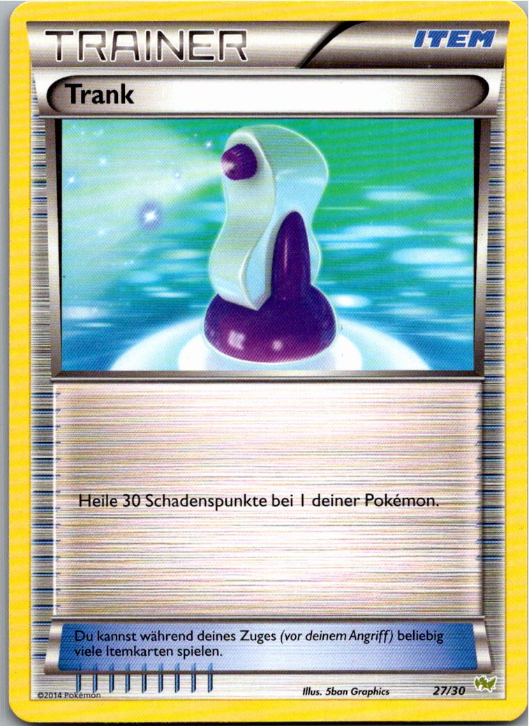 Trank 27/30 XY trainer Kit (Noivern) – Vorderseite