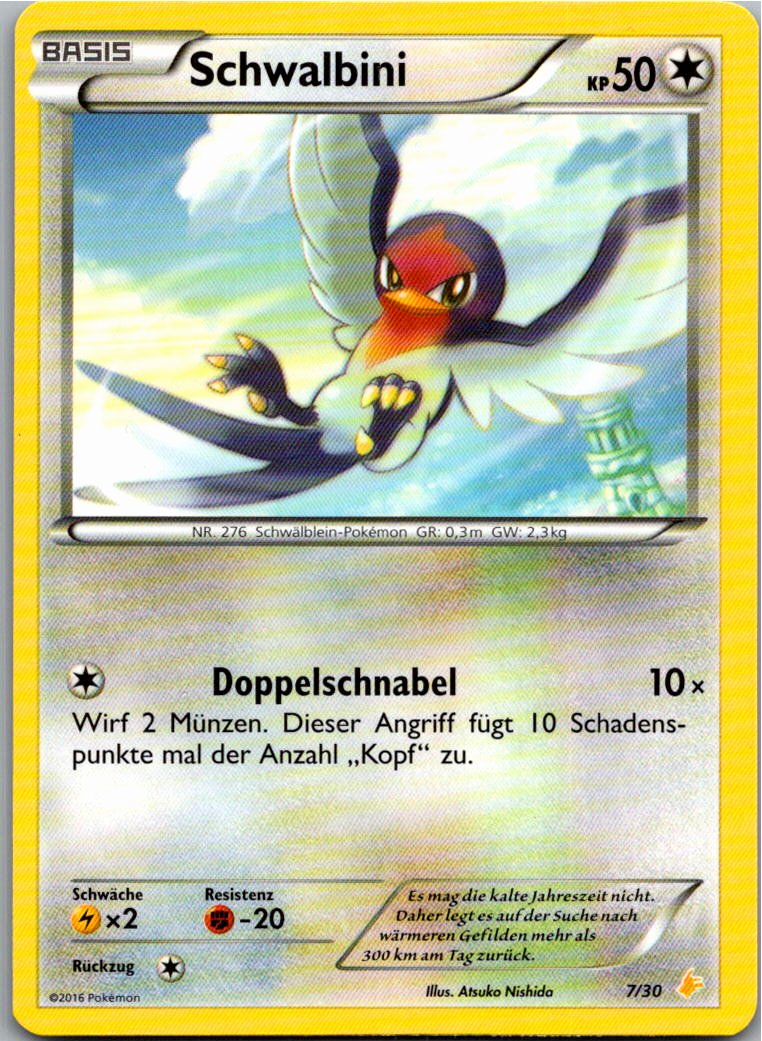 Schwalbini 7/30 XY trainer Kit (Pikachu Libre) – Vorderseite
