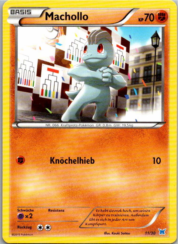 Machollo 11/30 XY trainer Kit (Latios) – Vorderseite