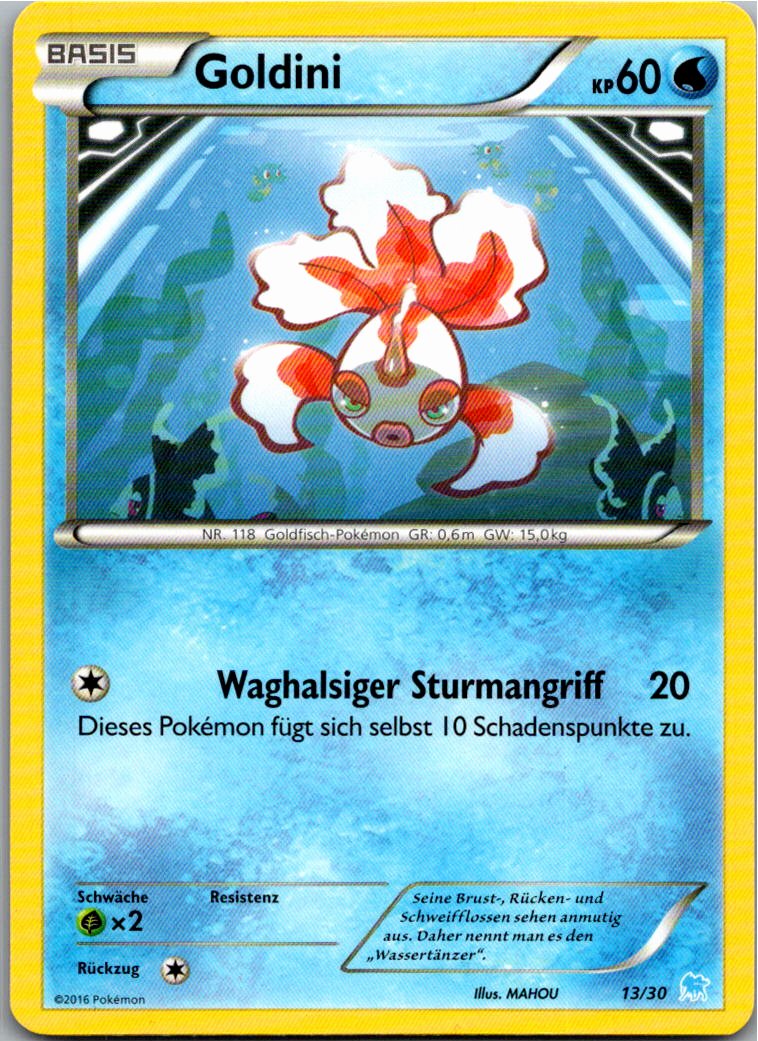 Goldini 13/30 XY trainer Kit (Suicune) – Vorderseite