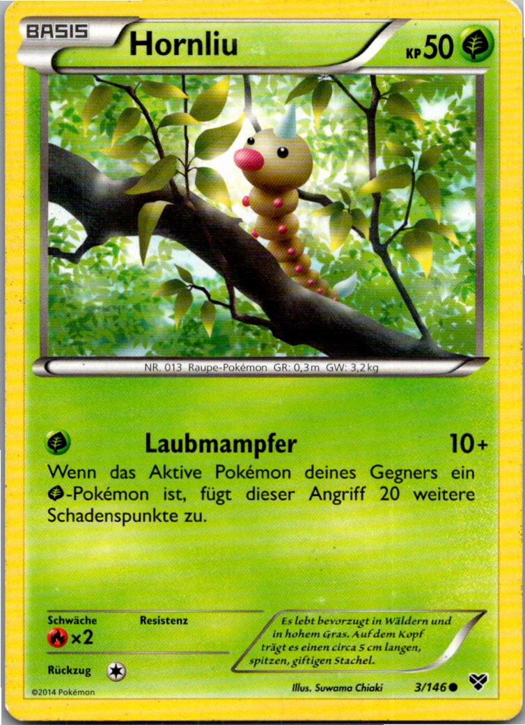 Hornliu 3/146 XY – Vorderseite