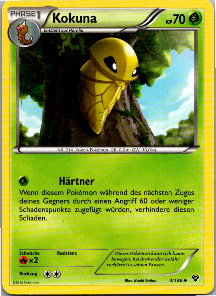 Kokuna 4/146 XY – Vorderseite