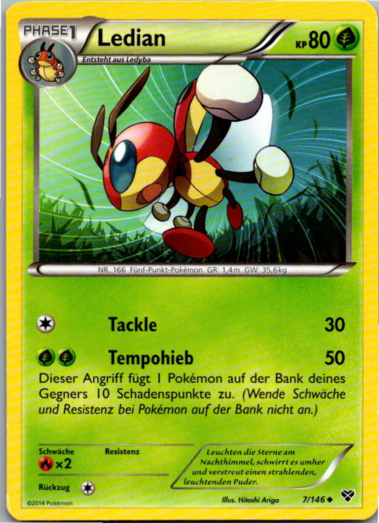 Ledian 7/146 XY – Vorderseite