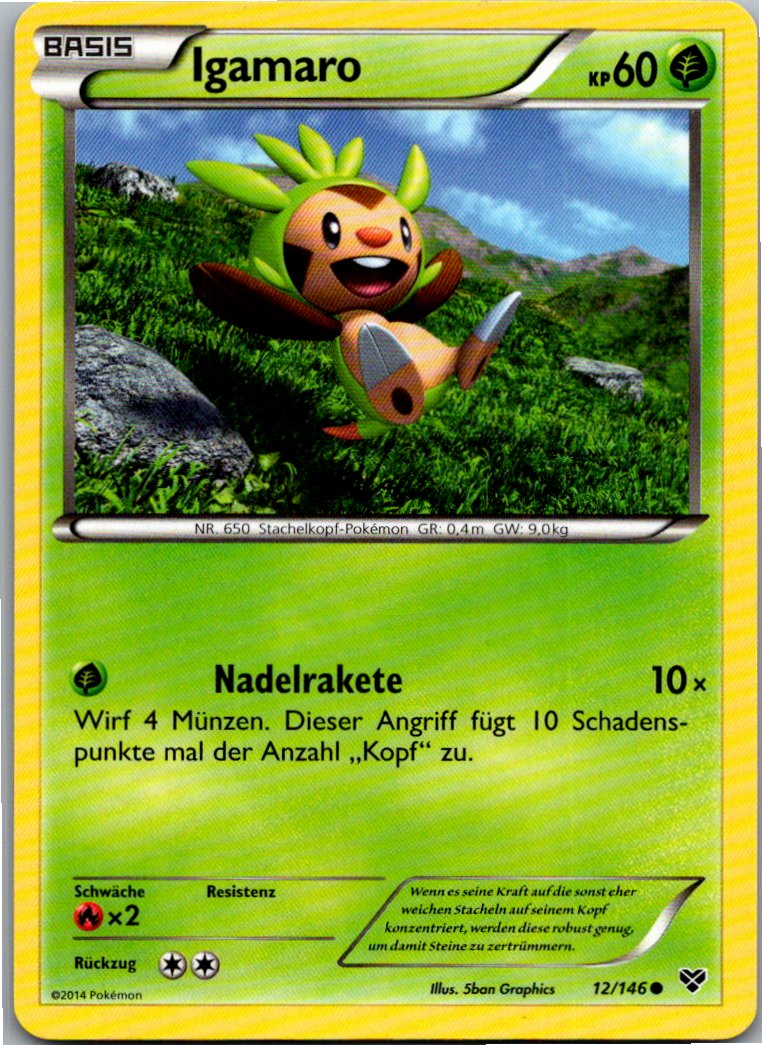 Igamaro 12/146 XY – Vorderseite