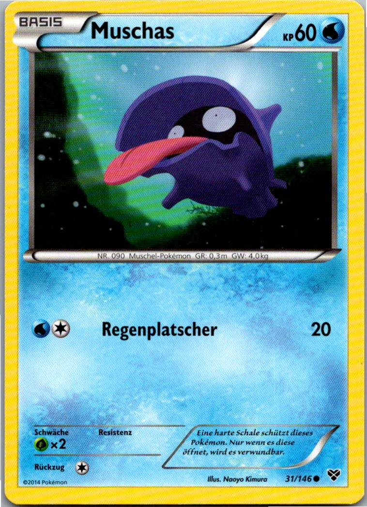 Muschas 31/146 XY – Vorderseite