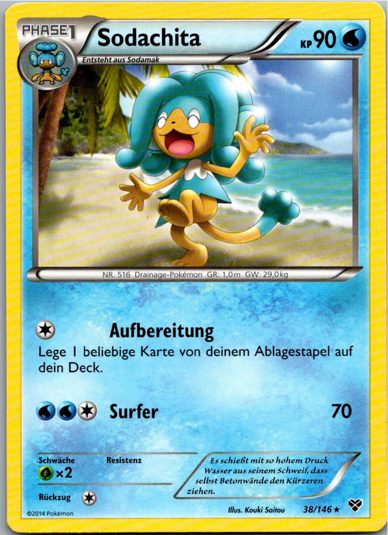 Sodachita 38/146 XY – Vorderseite