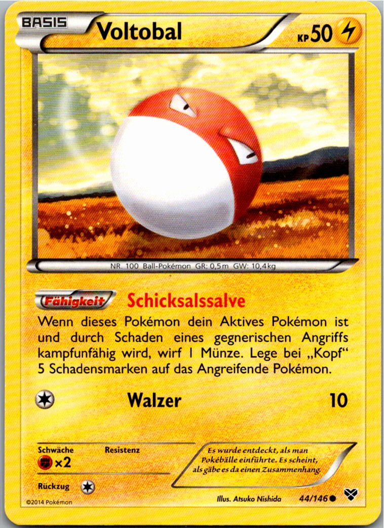 Voltobal 44/146 XY – Vorderseite