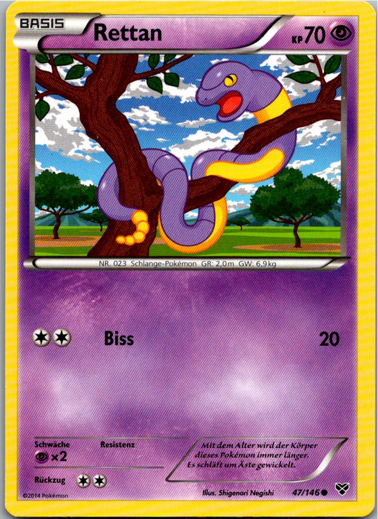 Rettan 47/146 XY – Vorderseite