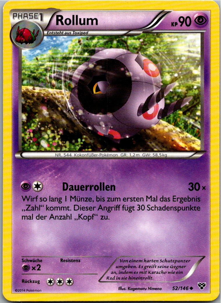 Rollum 52/146 XY – Vorderseite
