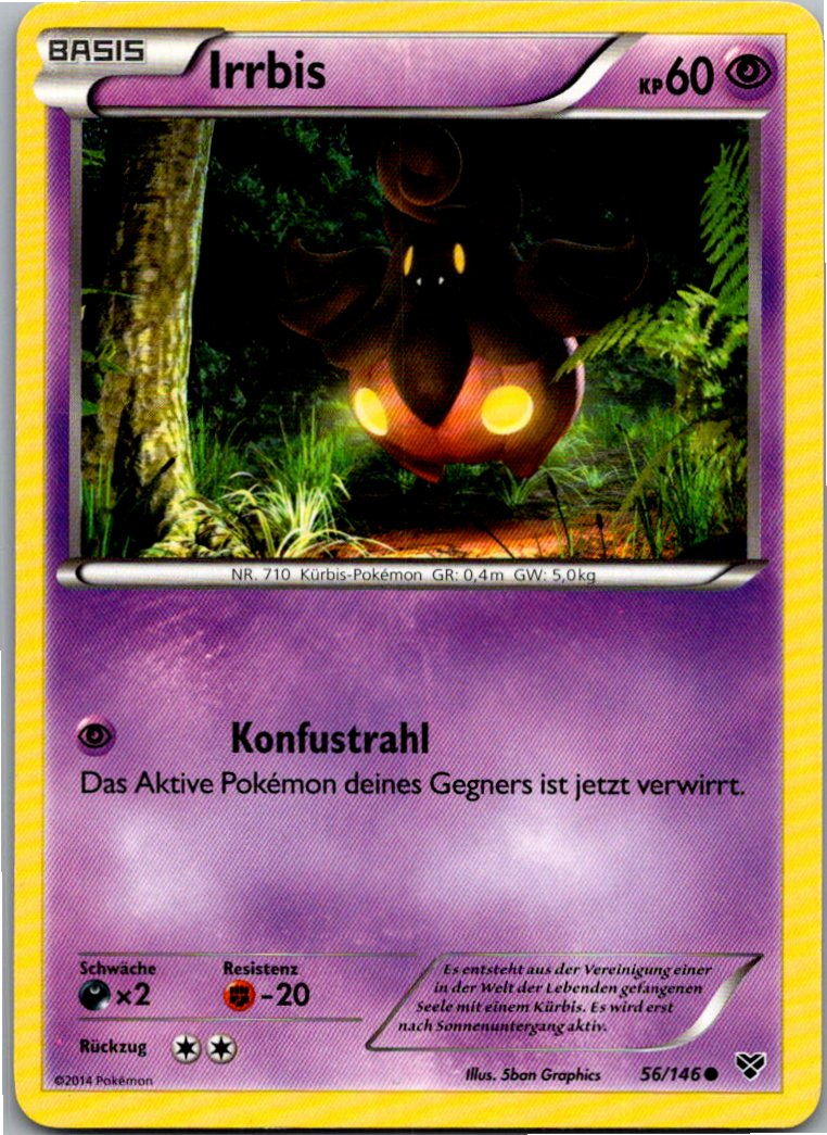 Irrbis 56/146 XY – Vorderseite