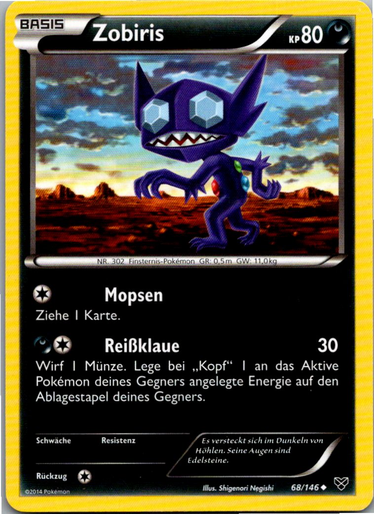 Zobiris 68/146 XY – Vorderseite