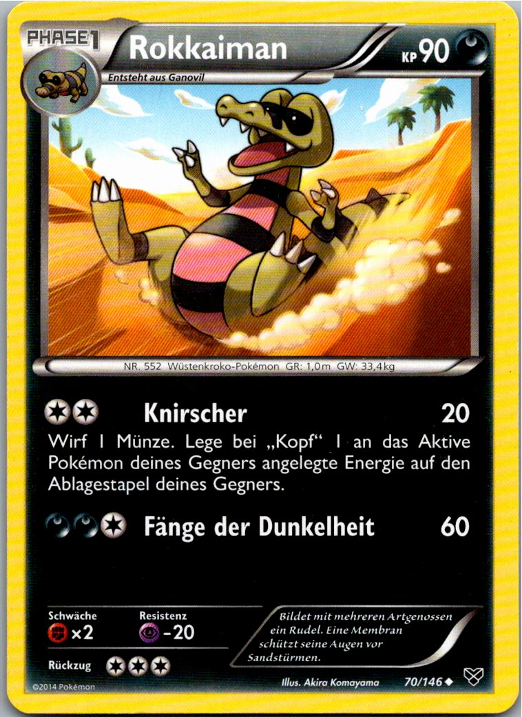 Rokkaiman 70/146 XY – Vorderseite
