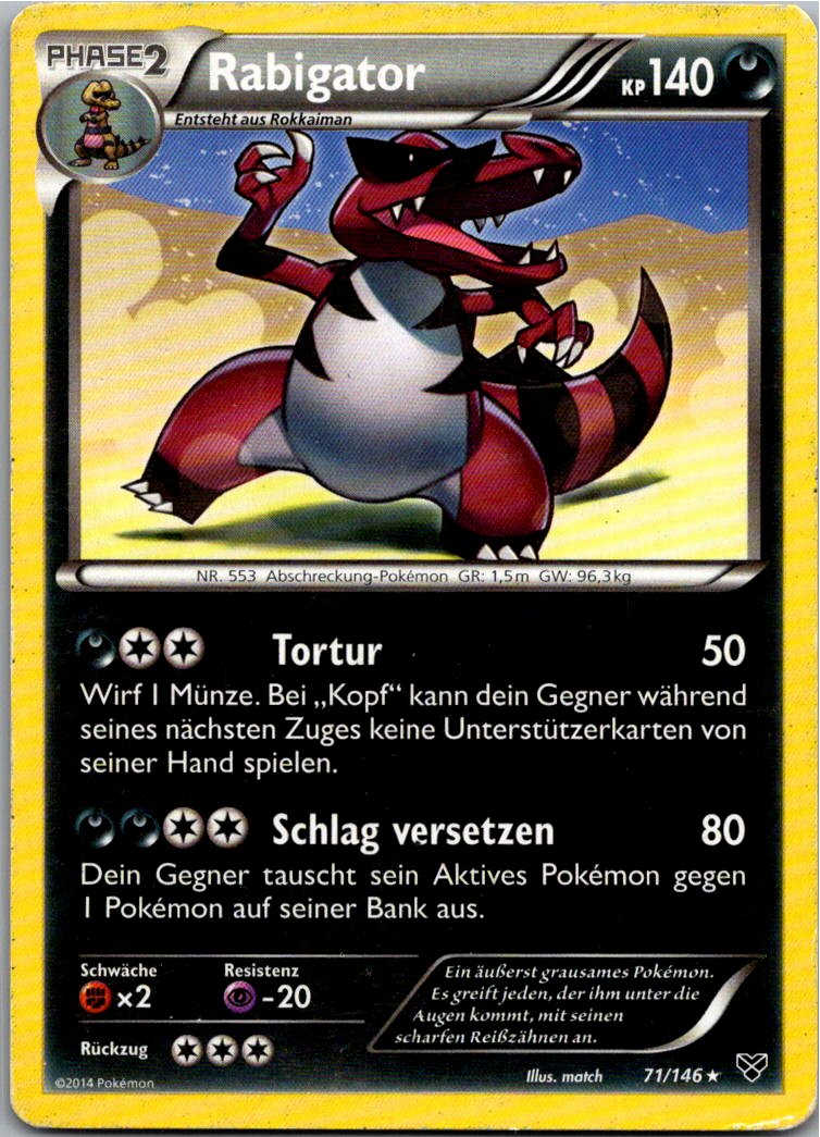 Rabigator 71/146 XY – Vorderseite