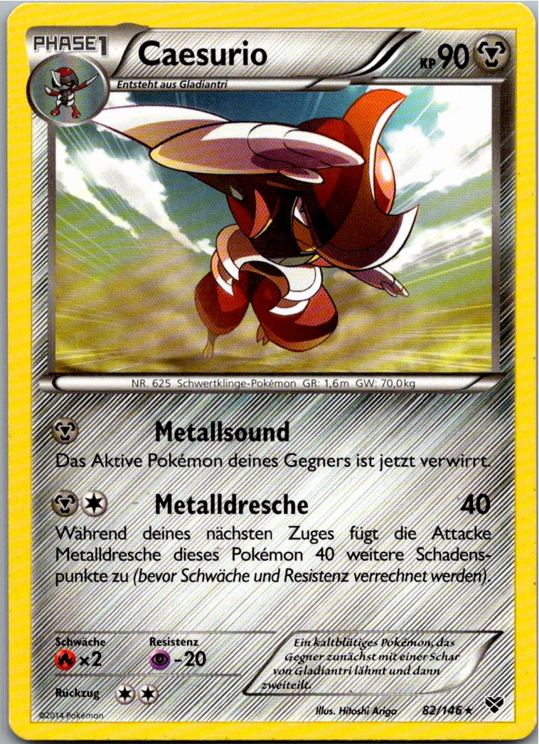 Caesurio 82/146 XY – Vorderseite
