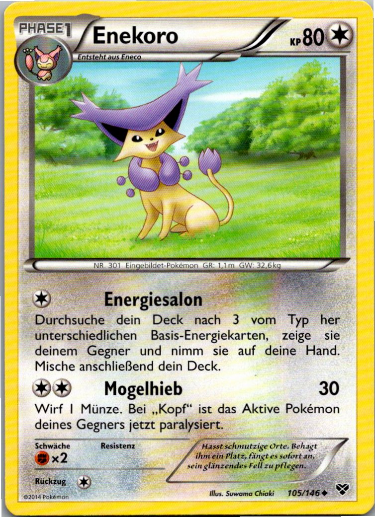 Enekoro 105/146 XY – Vorderseite