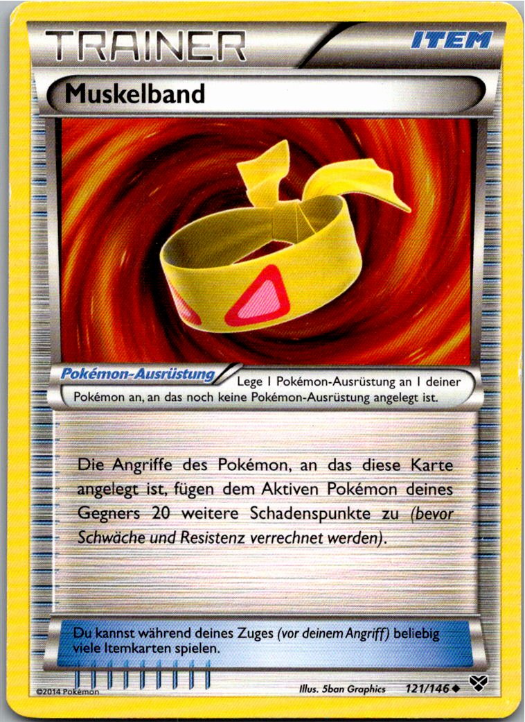 Muskelband 121/146 XY – Vorderseite