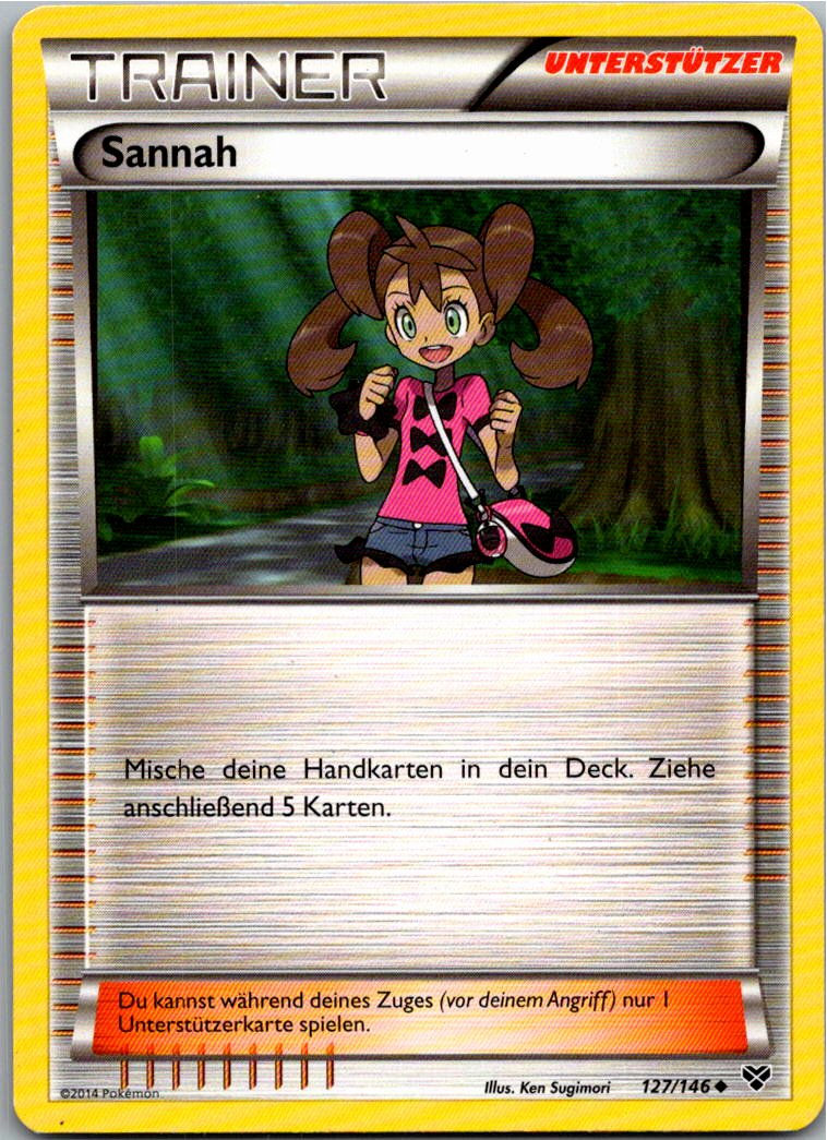 Sannah 127/146 XY – Vorderseite
