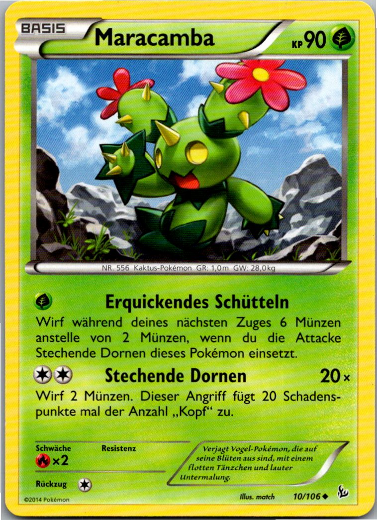 Maracamba 10/106 Flammenmeer – Vorderseite